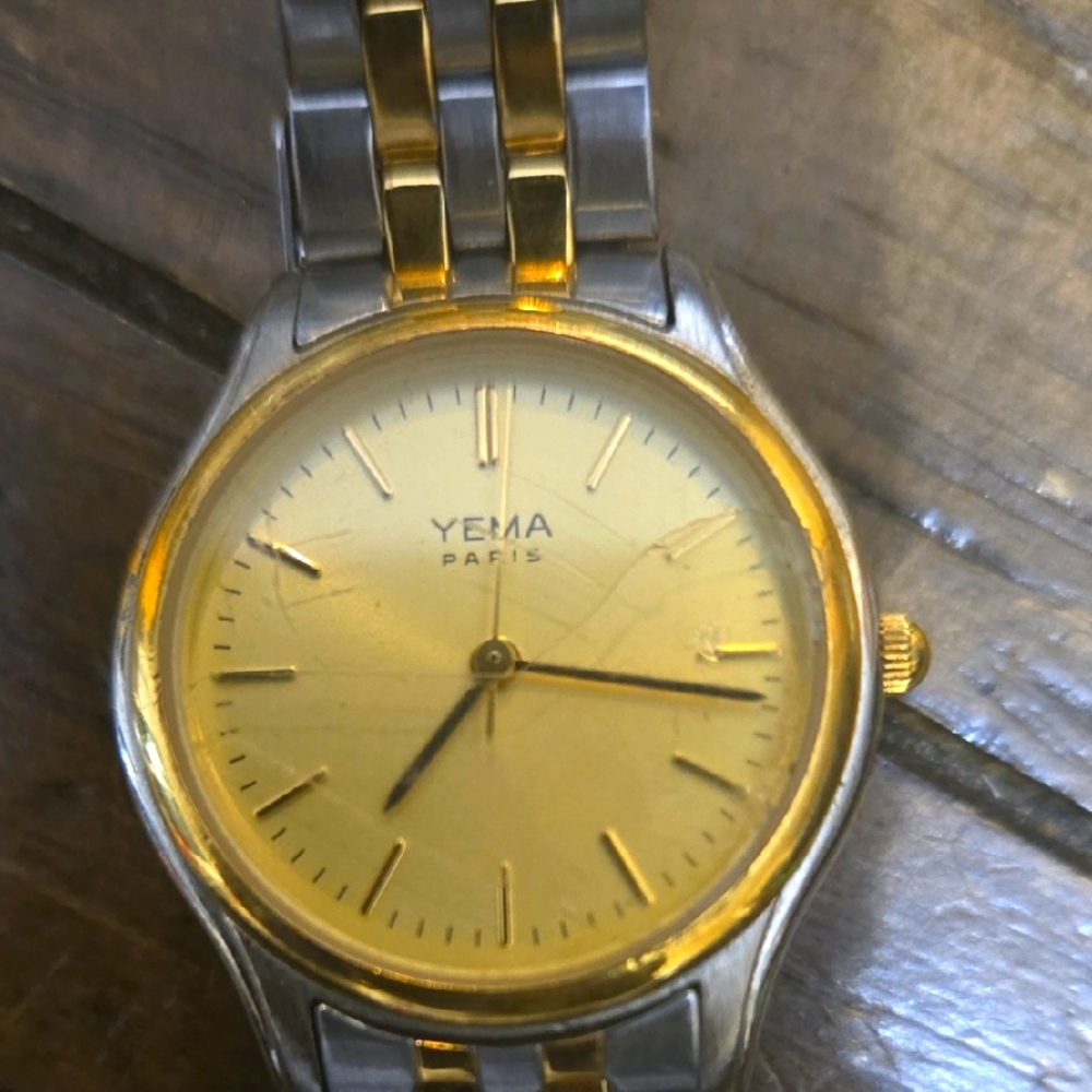Women's Gold and Silver Watch